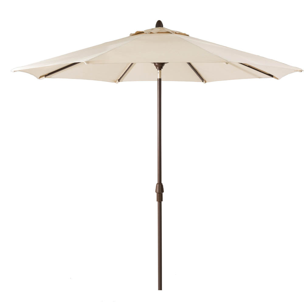 international caravan beige market 8.5-ft patio umbrella 10 ft. Aluminum Auto Tilt Market Patio Umbrella in Beige Canopy