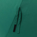 Elm PLUS 9 ft. Aluminum Auto Tilt Market Patio Umbrella in Dark Green Olefin