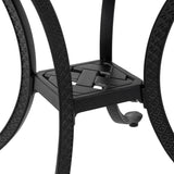 Elm PLUS 18"H Cast Aluminium Patio Side Table