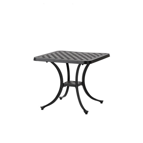 Elm PLUS 18"H Cast Aluminium Patio Side Table