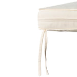 Elm PLUS Cast Aluminium Patio Dining Swivel Chair with Beige Cushion, Olefin Fabric