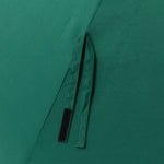 Elm PLUS 10 ft. Aluminum Auto Tilt Market Patio Umbrella in Dark Green Olefin