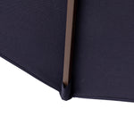 Elm PLUS 9 ft. Aluminum Auto Tilt Market Patio Umbrella in Navy Blue Olefin