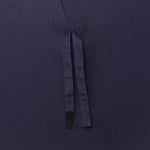 Elm PLUS 9 ft. Aluminum Auto Tilt Market Patio Umbrella in Navy Blue Olefin